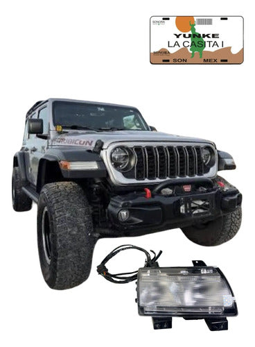 Cuarto Frontal Rh Jeep Wrangler 2018-2024  68293126ah Blanco