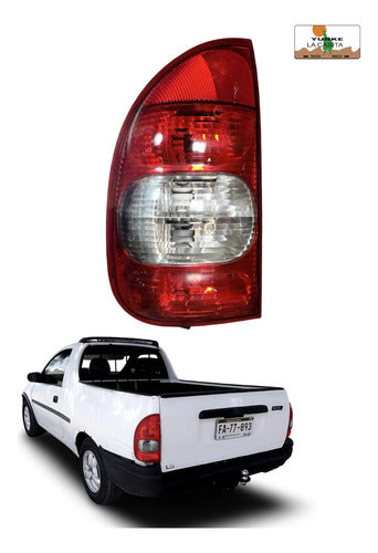 Calavera Lh Chevy Pick Up 2001-2003 Izquierdo/conductor Rojo