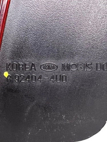 Calavera Interior Rh Kia Optima 11-13 92404-4u0 Derecho/pasajero Rojo