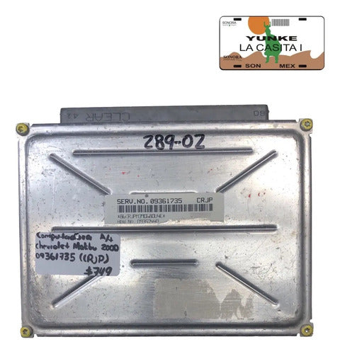 Pcm Computadora Chevrolet Malibu A/t 2000 09361735 (crjp)