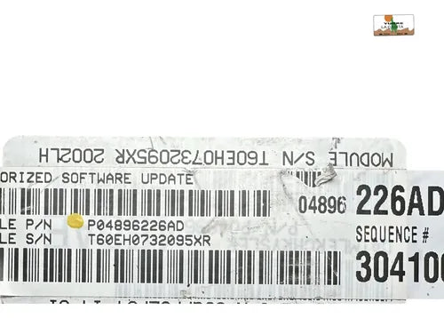 Computadora Chrysler 300m 3.5l 2002 P04896226ad