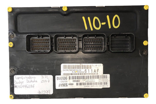 Computadora Dodge Dakota M/t 3.7l 2007 P05094611af