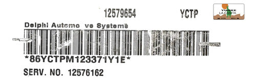 Computadora Chevrolet Cavalier A/t 2.2l 2003 12579654 (yctp)