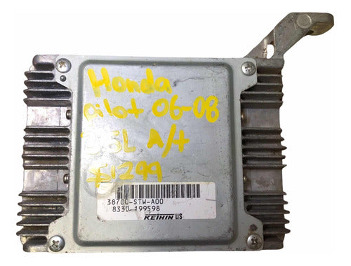Computadora Honda Pilot 2006-2008 3.5l A/t    38700-stw-a00