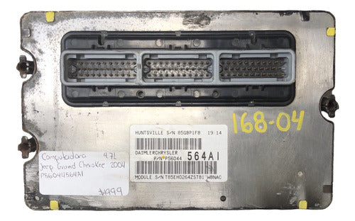 Computadora Jeep Grand Cherokee 4.7l 2004 P56044564ai