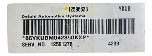 Pcm Computadora Pontiac Grand Prix 3.8l 2005 12596623 (ykub)