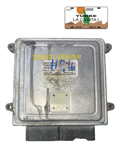 computadora Hyundai Elantra 2014-2016 1.8L 39102-2EMB4