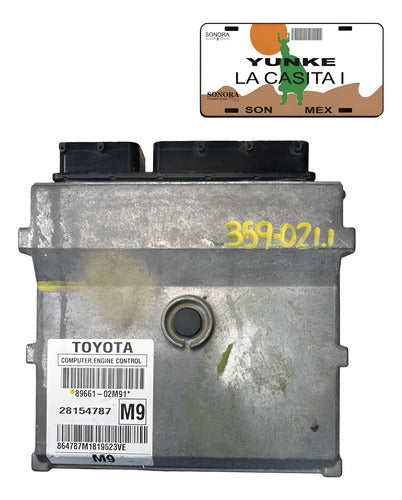 Computadora Toyota Corolla 1.8l 09-10 89661-02m91 (m9)