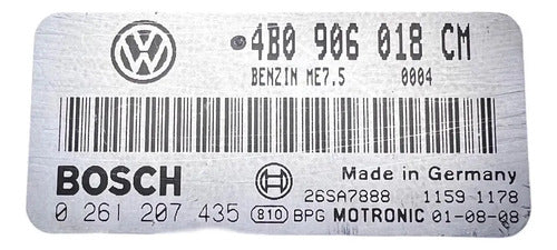 Computadora Vw Passat 1.8l A/t 2002 Turbo 4b0 906 018 Cm P3