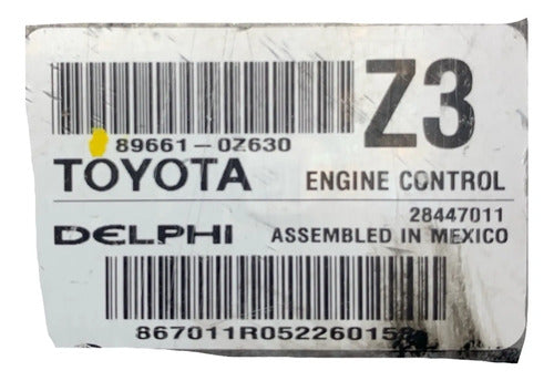 Pcm Computadora Toyota Corolla 1.8l 14-16 (z3) P1