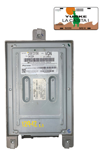 Amplificador Pioneer Chevrolet Equinox 10-15 20872156 Plateado