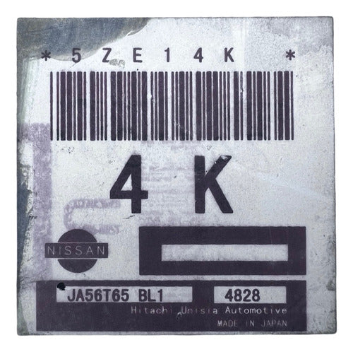 Computadora Nissan Sentra 1.8l A/t 00-02 Ja56t65 Bl1 (4k)