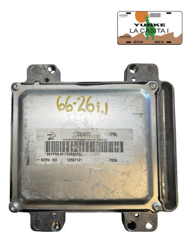 Computadora Chevrolet Impala 3.5l 2007 12616477 (ypml)