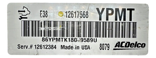 Pcm Computadora Chevrolet Impala 3.5l 2008 P3