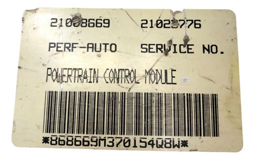 Pcm Computadora Saturn S Series 1.9l A/t 96-97 21008669