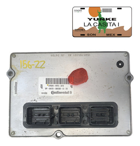Computadora Honda Accord 3.5l A/t 2010 37820-r70-a72 (9p)