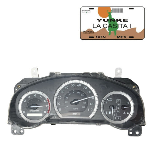 Velocímetro Cluster Toyota Sienna 2004-2006 Negro