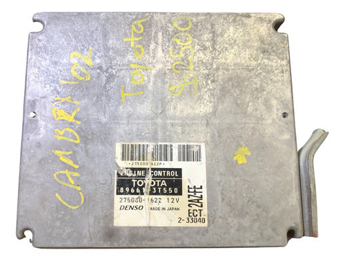 Computadora Toyota Camry 2002 89661-3t550