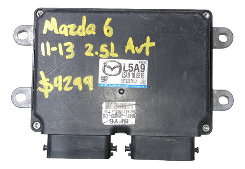 Computadora Mazda 6 11-13 2.5l Aut L5a918881e