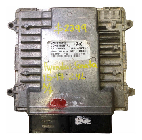 Computadora Hyundai Sonata 2015-2017 2.4l A/t 39101-2ggl3