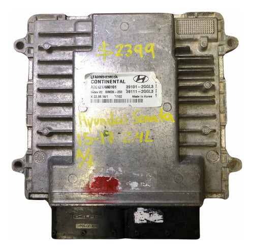 Pcm Computadora Hyundai Sonata 2015-2017 2.4l 39101-2ggl3