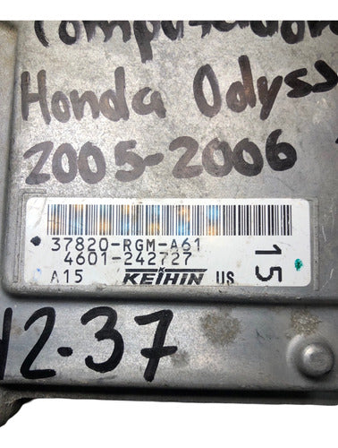 Computadora Honda Odyssey 3.5l 05-06 37820-rgm-a61 (15)