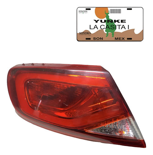 Calavera Izquierda Chrysler 200 2015-2017 P68110361aa Izquierdo/conductor Rojo