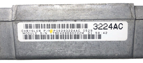Computadora Dodge Neon 2.0l 99-02 P05293224ac