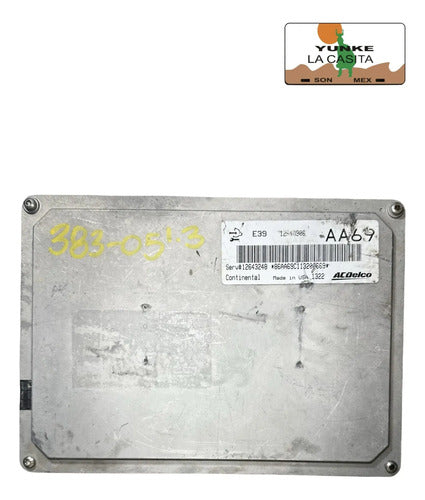 Pcm Computadora Chevrolet Traverse 2.4l 12-16 (aa69) P1