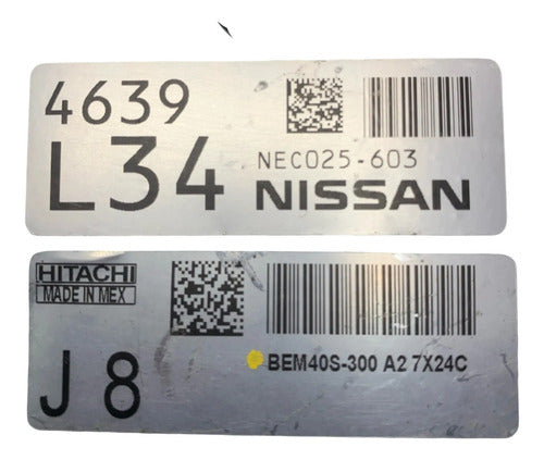 Computadora Nissan Sentra 1.8l 18-19 Bem40s-300 A2 (j8) P1
