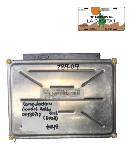 Computadora Chevrolet Malibu 99-02 09380717 (dpsb)