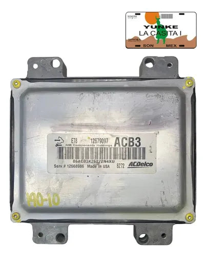 Pcm Computadora Chevrolet Sonic 1.4l 2017 12679097 (acb3)