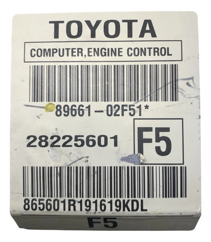 Pcm Computadora Toyota Corolla 1.8l 09-10 89661-02f51 (f5)