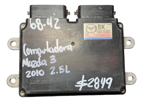 Computadora Mazda 3 2.5l 2010 L541 18 881e (bk)