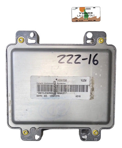 Pcm Computadora Pontiac G6 3.5l A/t 2005 12597838 (ylcw) P3