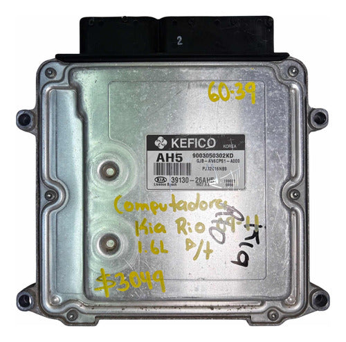 Computadora Kia Rio 1.6l A/t 09-11           39130-26ah5