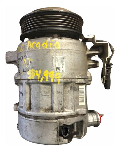 Compresor Gmc Acadia 13-17 3.6l Aut 23229829