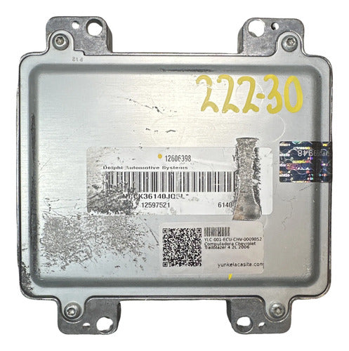 Pcm Computadora Chevrolet Trailblazer 4.2l 2006