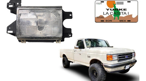Faro Rh Original Ford F-150 1987-1991 331-1107r Blanco