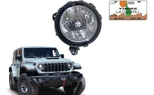 Faro Lh Jeep Wrangler 2024 Original 55112873ag Izquierdo
