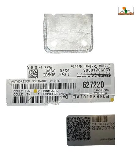 Pcm Computadora Dodge Caliber 2.0l 07-10