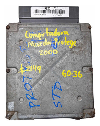 Pcm Computadora Mazda Protege 2000 Yu3f-12a650-ud