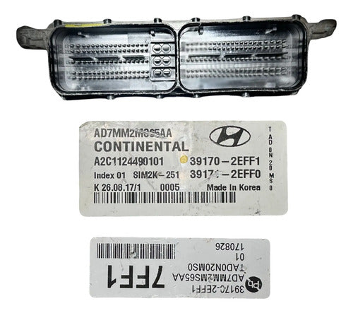 Pcm Computadora Hyundai Elantra 2.0l A/t 17-18 39170-2eff1
