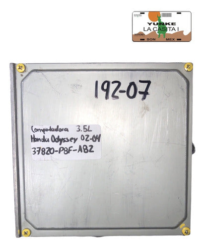 Computadora Honda Odyssey 3.5l 02-04 37820-p8f-a82