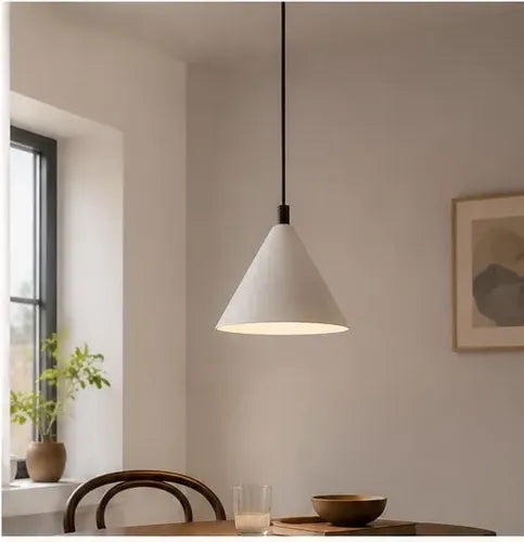 Lampara Colgante Moderna Color Blanco Fragments Blanco