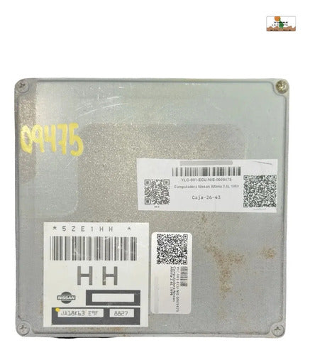 Computadora  Nissan Altima 2.4l 1999 Ja18k63 E9f (hh)