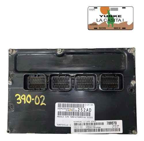 Computadora Dodge Caravan 3.8l 2008-2010 P05150252ad