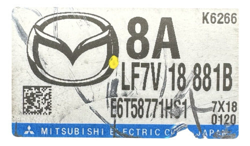 Computadora Mazda 3 2.0l 2008-2009 Lf7v 18 881b (8a)