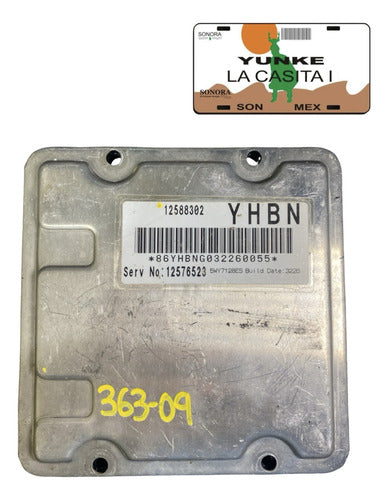 Computadora Cadillac Srx 4.6l 2005 12588302 (yhbn)