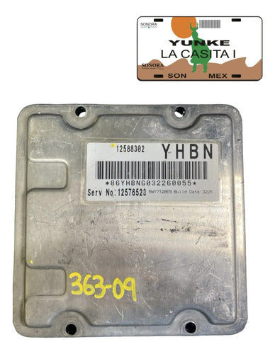 Pcm Computadora Cadillac Srx 4.6l 2005 12588302 (yhbn)